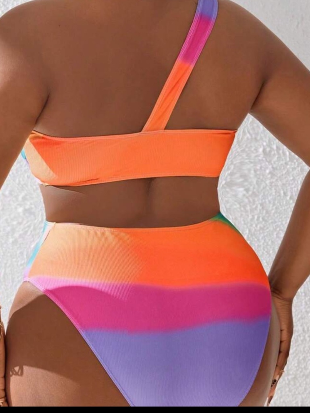 Multi colored swim suit - Picture 2 of 5